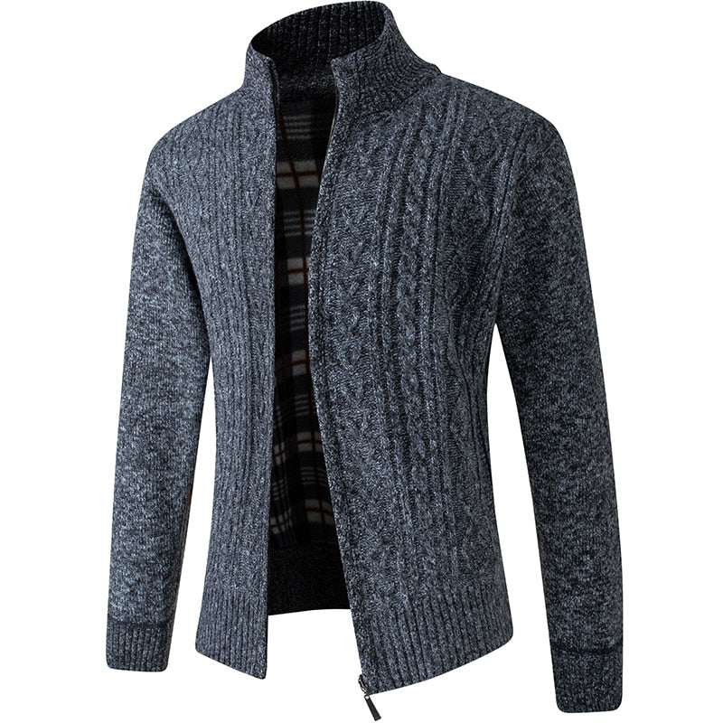 Strickjacke | Reißverschluss | Winter | Strickjacke | Herren-Strickjacke