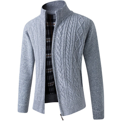 Strickjacke | Reißverschluss | Winter | Strickjacke | Herren-Strickjacke