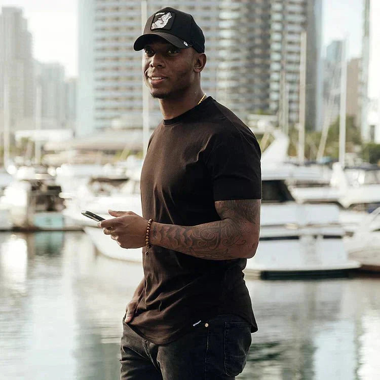 T-Shirt – Slim Fit – Rundhalsausschnitt – Sport-T-Shirt – Herren-T-Shirts