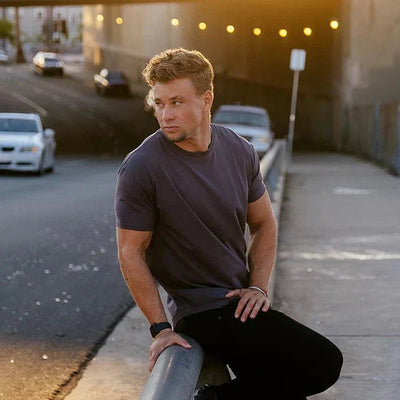 T-Shirt – Slim Fit – Rundhalsausschnitt – Sport-T-Shirt – Herren-T-Shirts