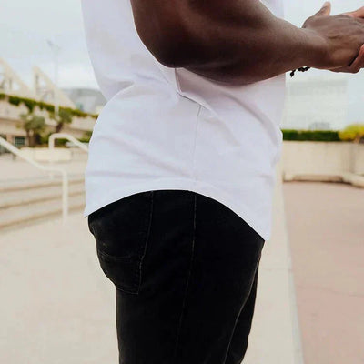 T-Shirt – Slim Fit – Rundhalsausschnitt – Sport-T-Shirt – Herren-T-Shirts