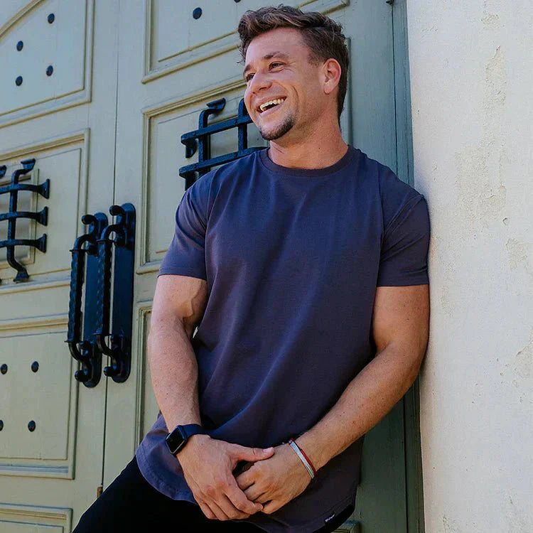 T-Shirt – Slim Fit – Rundhalsausschnitt – Sport-T-Shirt – Herren-T-Shirts