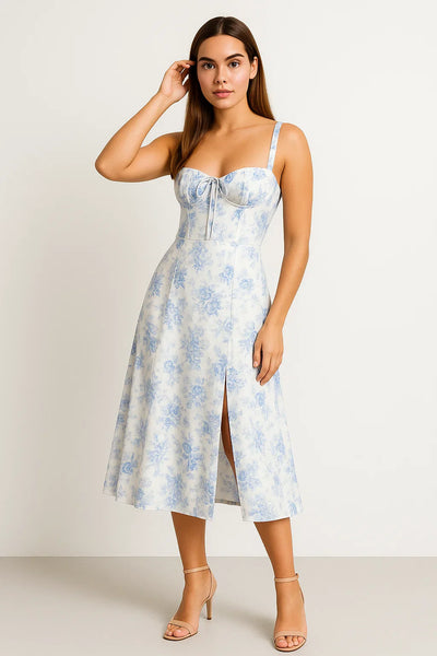 Taillenkleid Bustier Entwurf