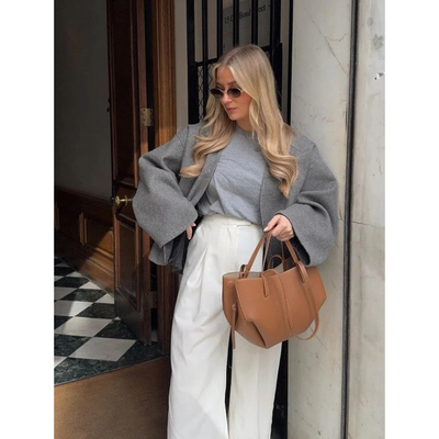 Klassische Vintage Umhängetasche Für Damen | Geräumig