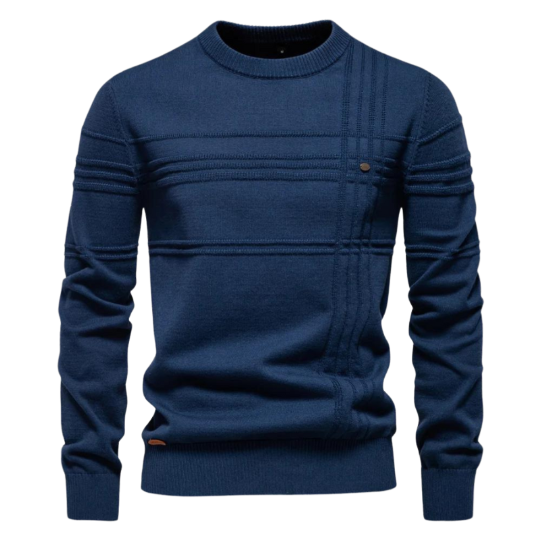 MIRAVO | Stilvoller Herrenpullover mit Karodesign