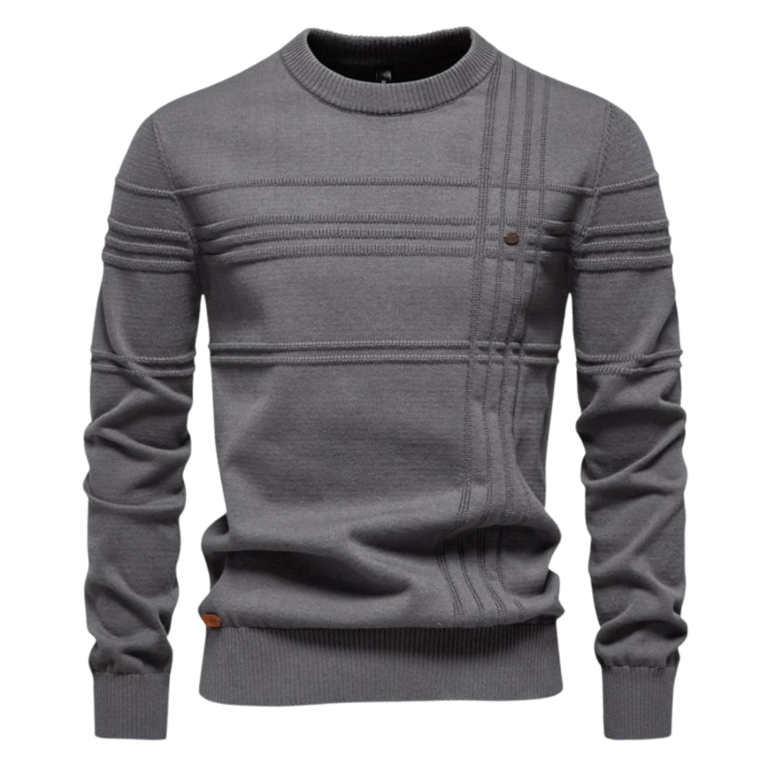 MIRAVO | Stilvoller Herrenpullover mit Karodesign