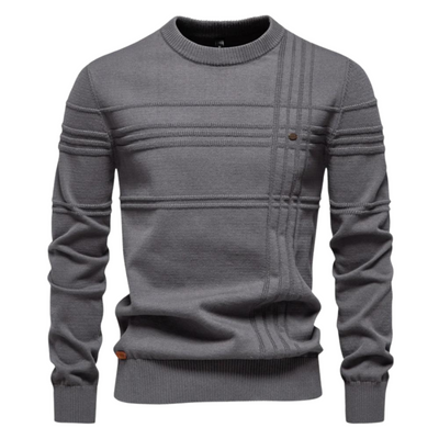 MIRAVO | Stilvoller Herrenpullover mit Karodesign