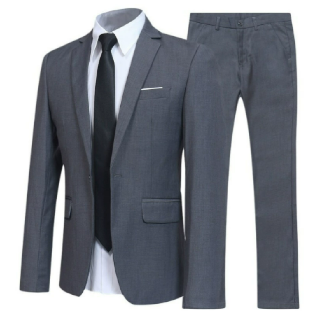 Zweiteiliger Formeller Hochzeitsgastanzug Für Herren | Elegant