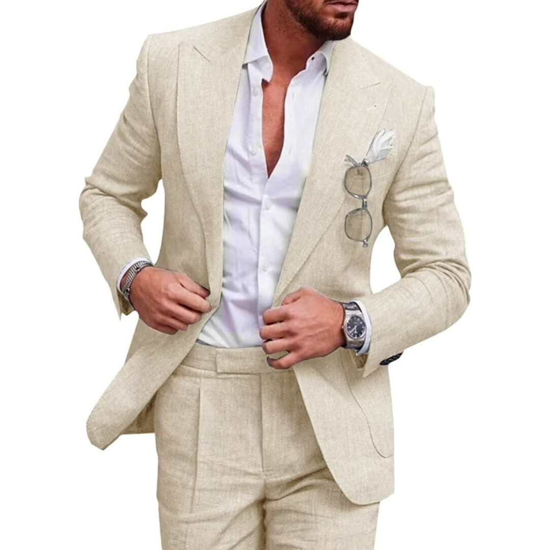 Zweiteiler Herren Sommer Hochzeitsgast Anzug | Jacke und Hose