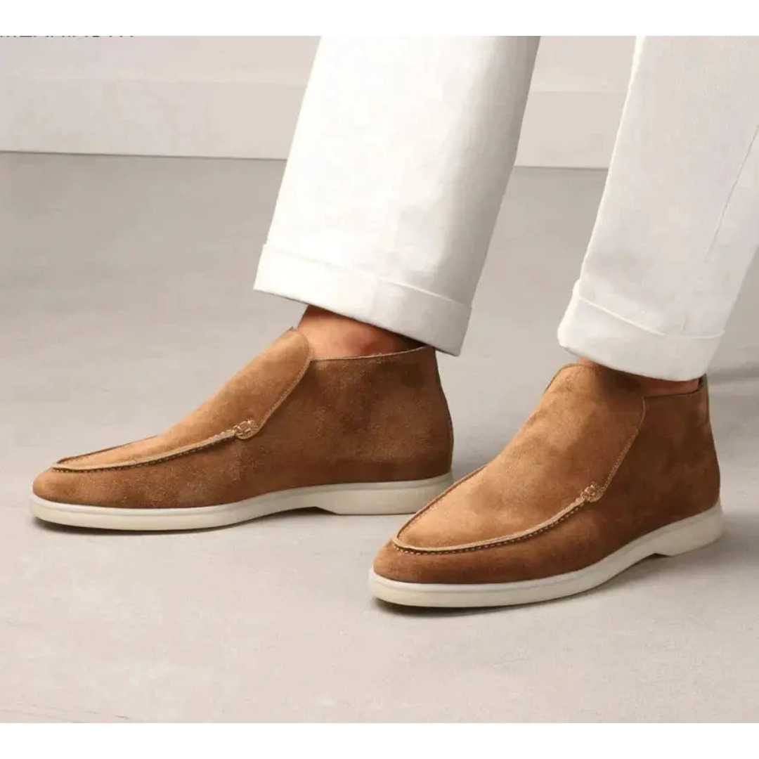 Wildleder Slip-On-Schuhe für Herren