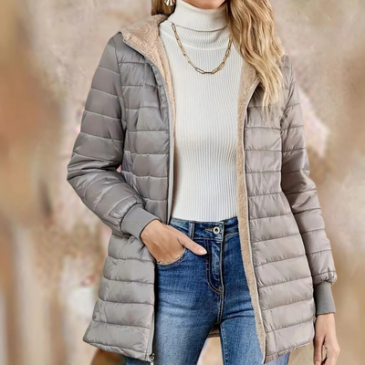 Kapuziner-Steppjacke für Damen