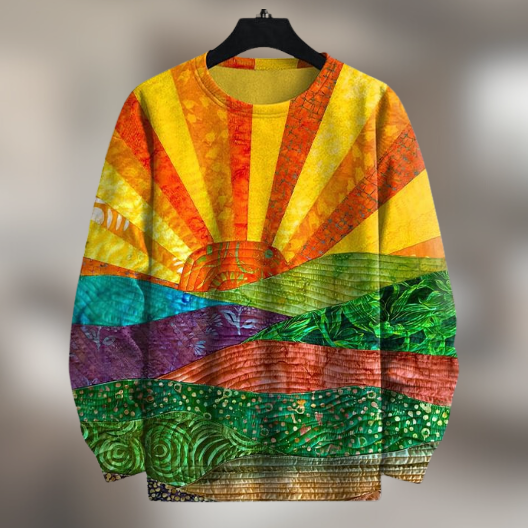 Audrey™ | buntes Morgengemälde