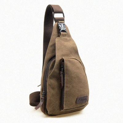 Herren Multi-Fächer Crossbody Sling Tasche | Kompakt