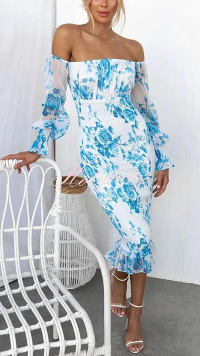 Mayfair™ | Dahlia - Midi-Kleid