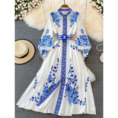 Blumen-Kleid für Damen