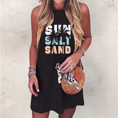 Ärmelloses Tankkleid für Damen
