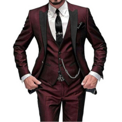 Herren Hochzeitsgast Anzug | Mit Weste