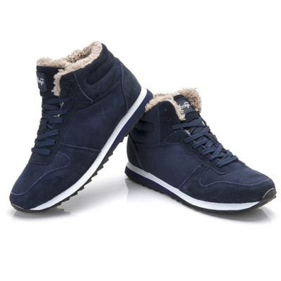 Winterschuhe Herren | Schnürstiefel Knöchelhoch