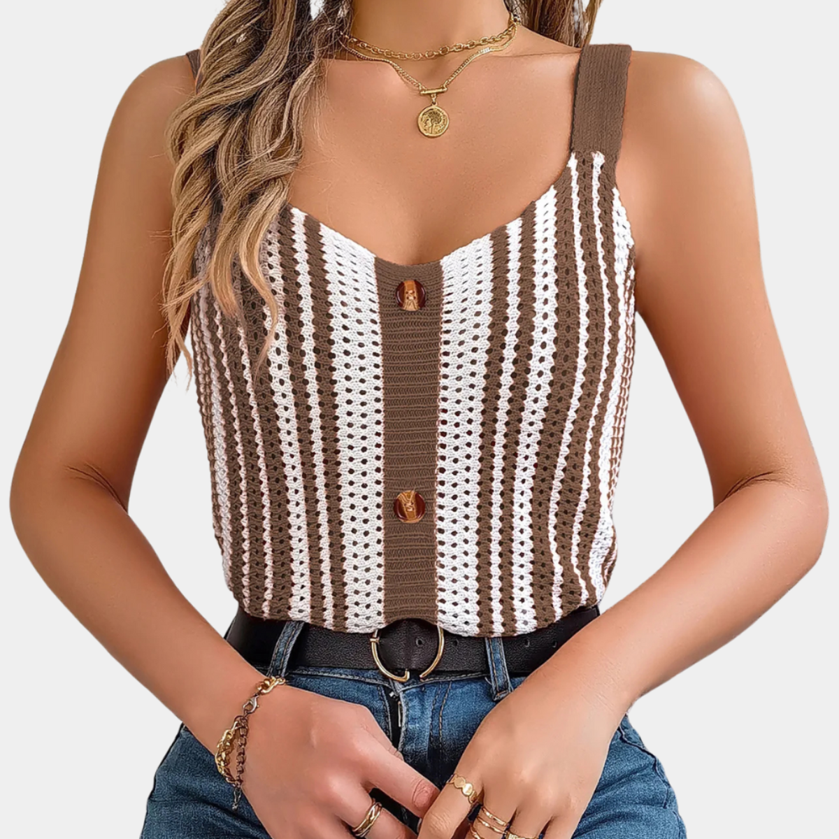 Strick Tanktop Für Damen