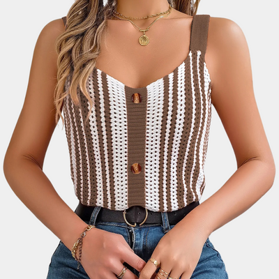 Strick Tanktop Für Damen