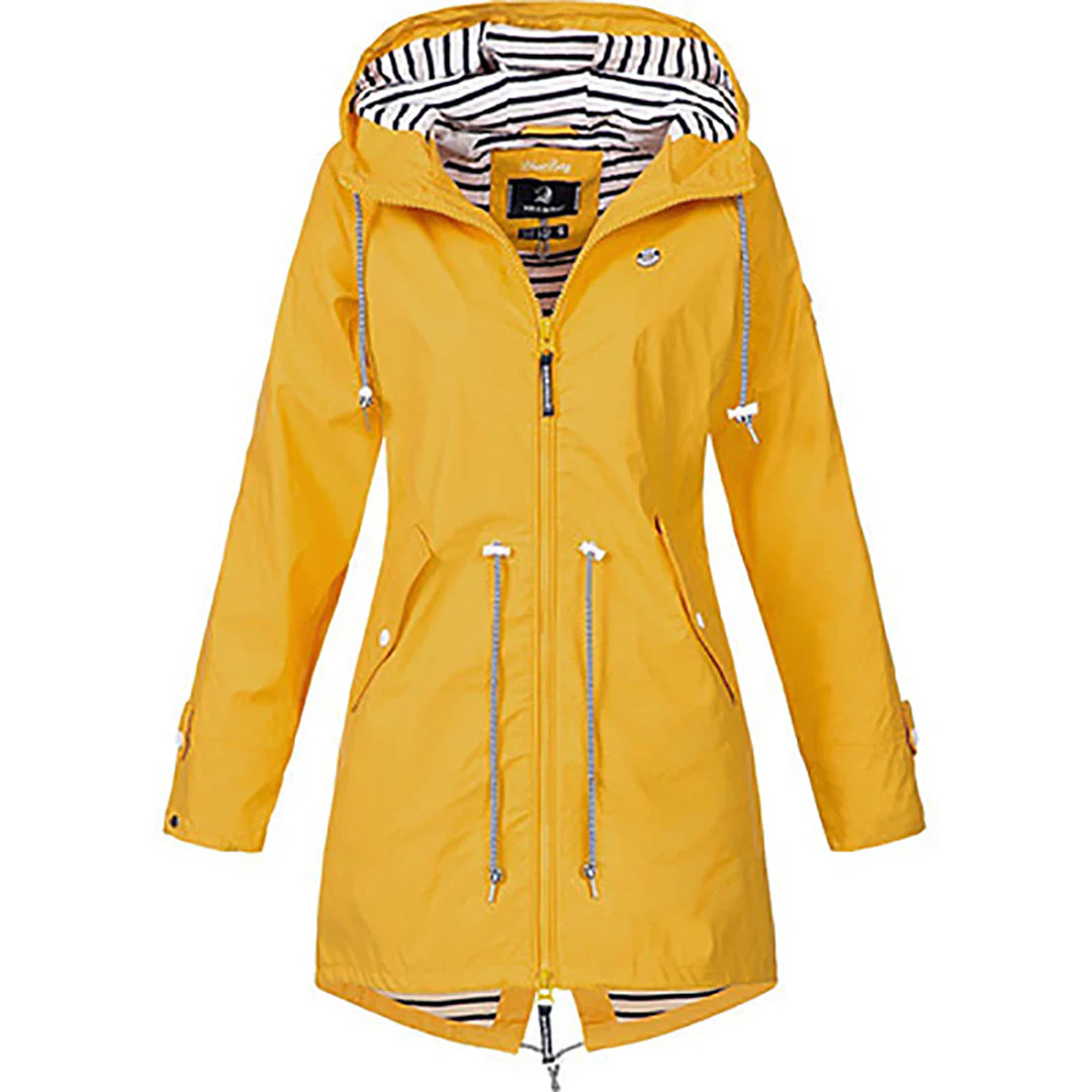 Regenjacke mit Kapuze für Damen