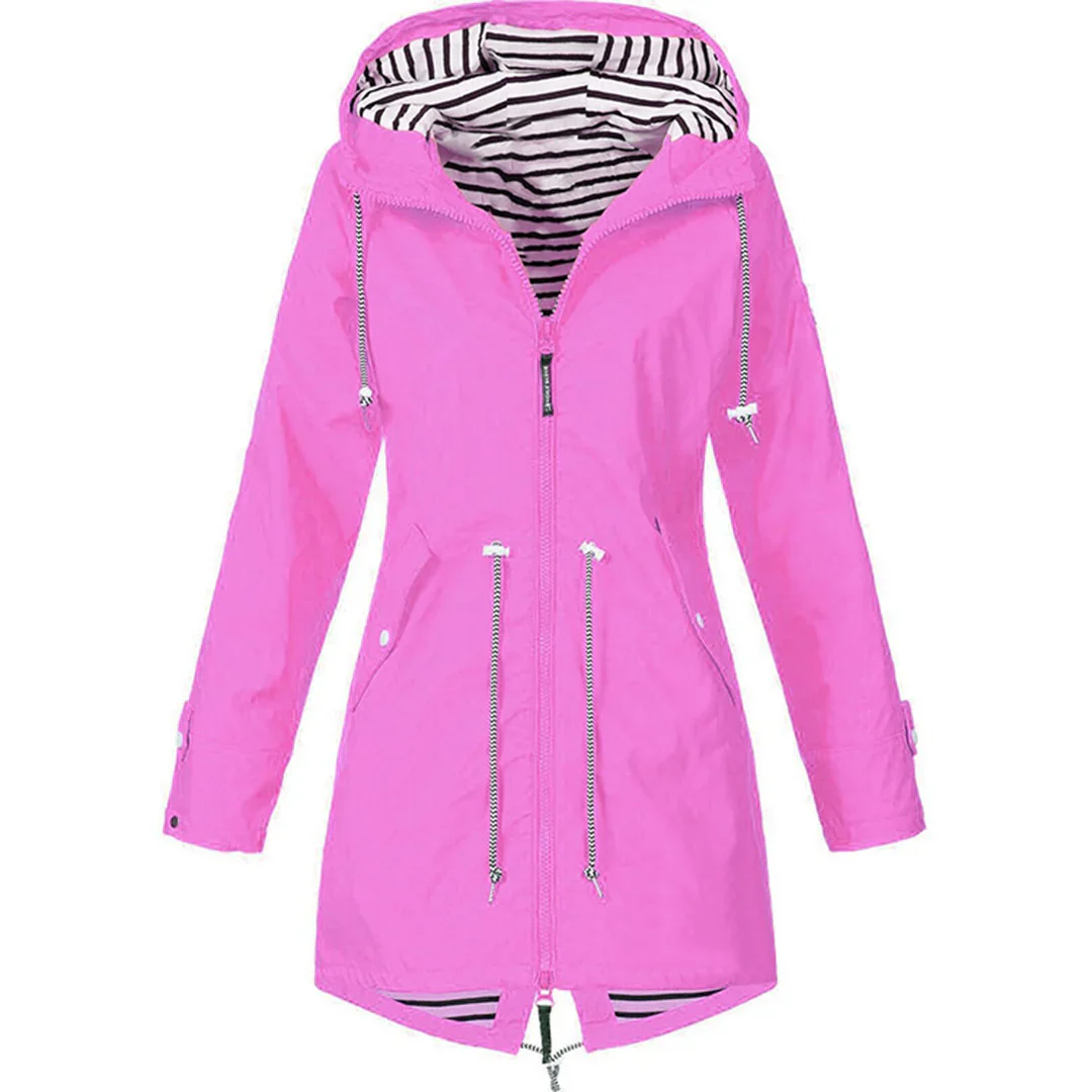 Regenjacke mit Kapuze für Damen