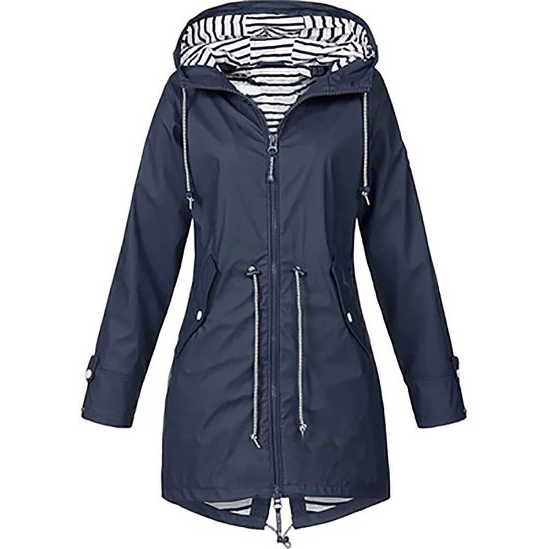 Regenjacke mit Kapuze für Damen