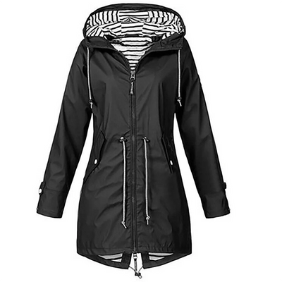 Regenjacke mit Kapuze für Damen