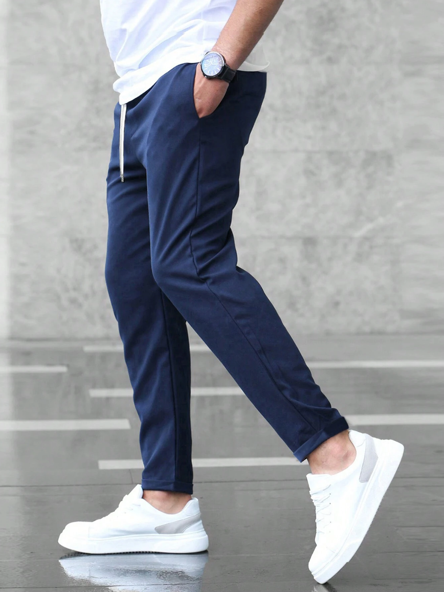 Atlden | Slim Fit Joggerhose mit Tunnelzug