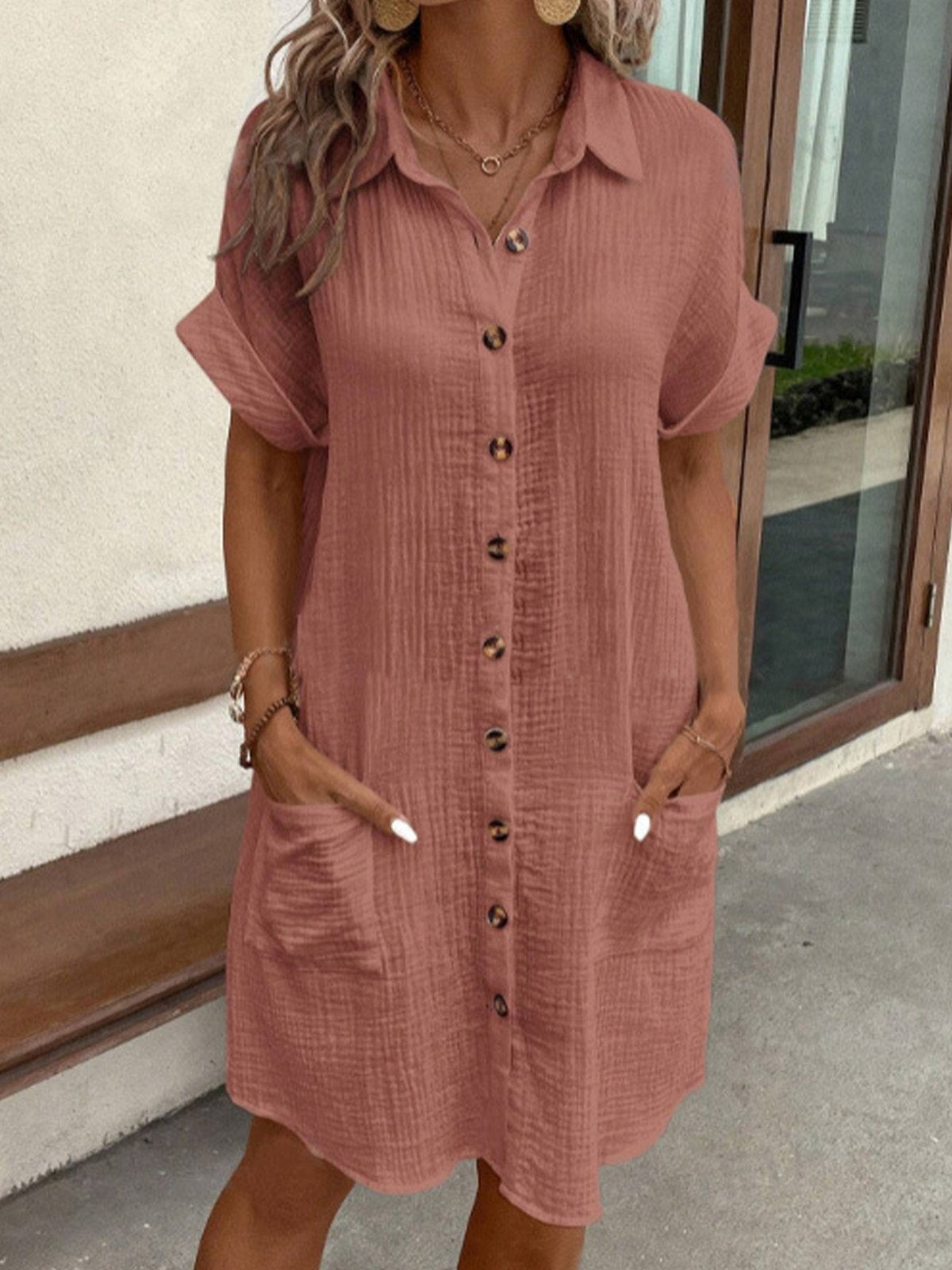 Polokleid für frauen in übergroße