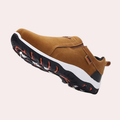 Walking-Schuhe – Herren-Orthopädieschuhe mit Gummisohle zum Hineinschlüpfen