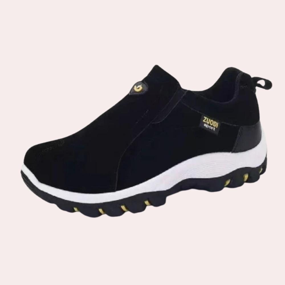 Walking-Schuhe – Herren-Orthopädieschuhe mit Gummisohle zum Hineinschlüpfen