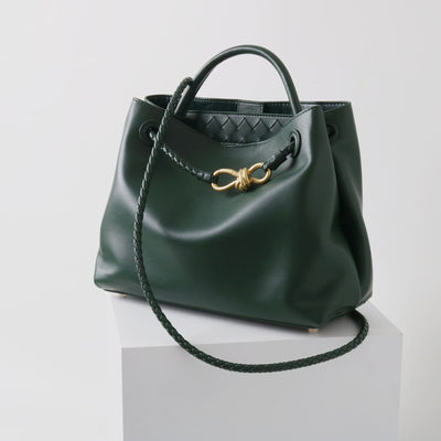 Luxuriöse vegane Leder Tote Bag – Große Handtasche mit Magnetverschluss
