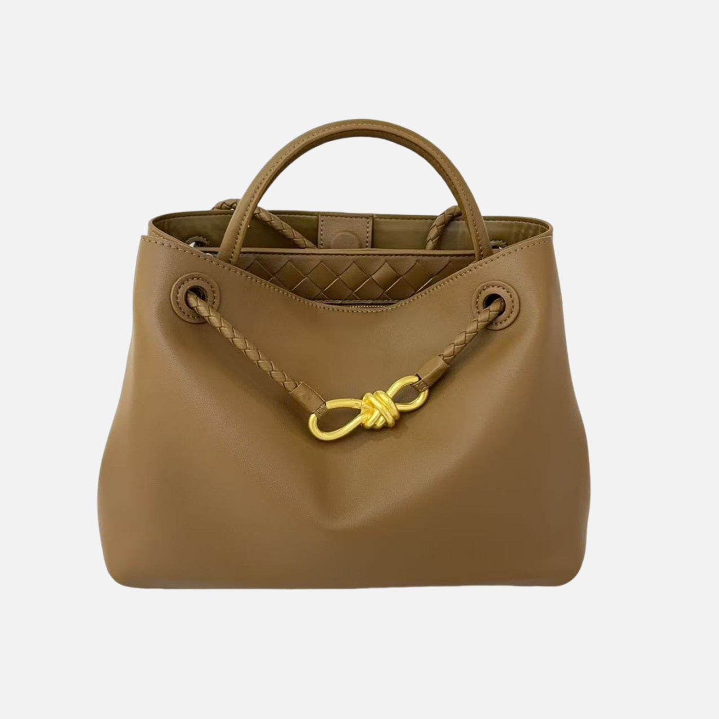 Luxuriöse vegane Leder Tote Bag – Große Handtasche mit Magnetverschluss