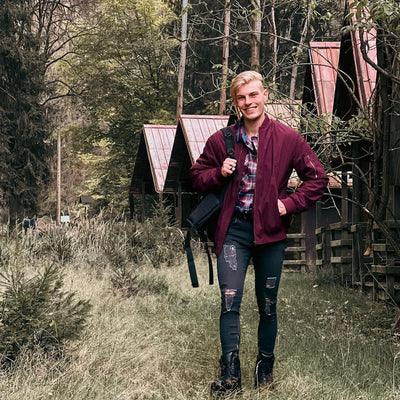 Winddichte Jacke | Reißverschluss | Leicht | Bomberjacke | Herrenjacke