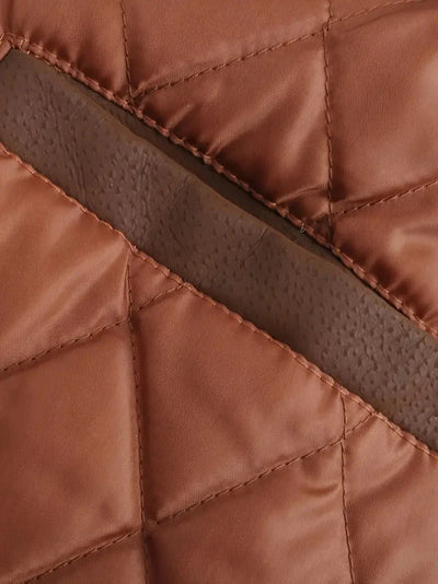 Winter-Lederjacke | Kunstleder | Kapuzenjacke | Steppfutterjacke | Herrenjacken