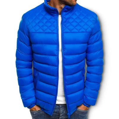 Winterjacke – Leichte Daunenjacke mit Reißverschluss für Herren