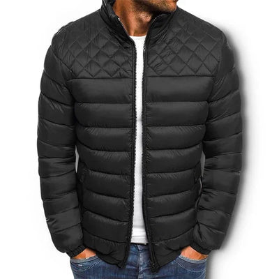 Winterjacke – Leichte Daunenjacke mit Reißverschluss für Herren