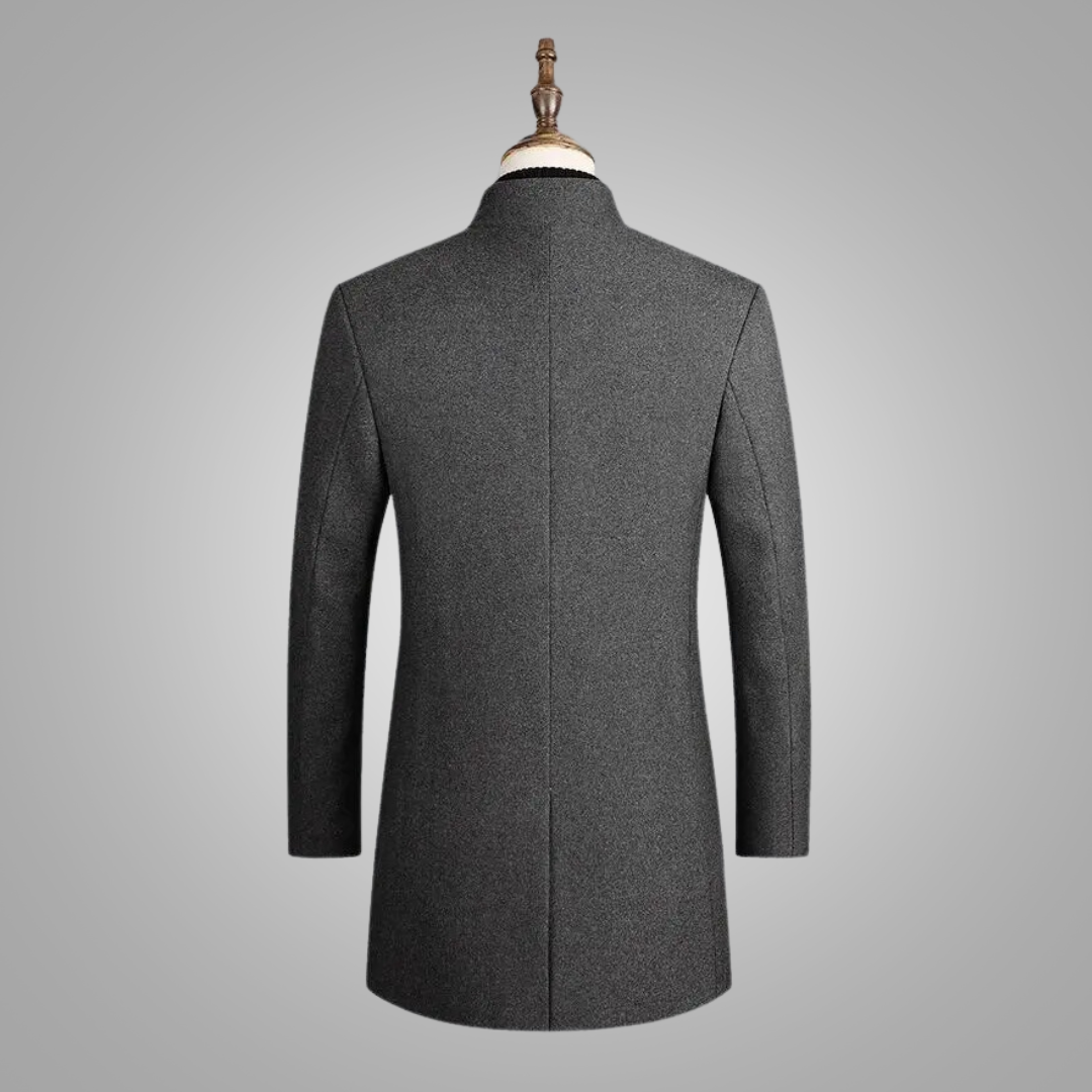 Wollmantel | Einreiher | halblang | Wolltrenchcoat | Wintermäntel und -jacken für Herren