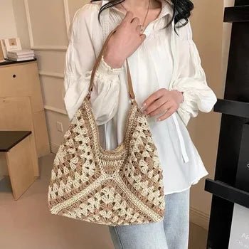 Große Strandtasche Damen – Veganleder, wasserdicht & sanddicht