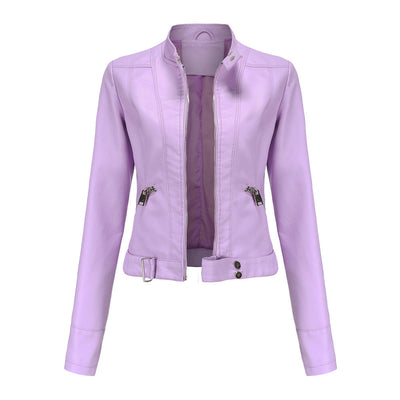 Stylische lederjacke