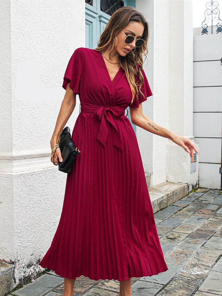 Stylisches Damen Wickelkleid