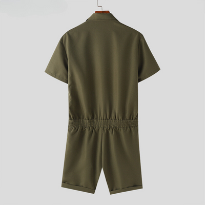 Zweiteiler | Kurzarm | Hemd und Shorts | Set | Sommerkleidung für Herren