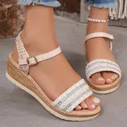 Emily | Freizeit-Keilsandalen für Frauen