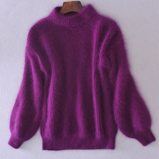 Weicher Strickpullover für Damen
