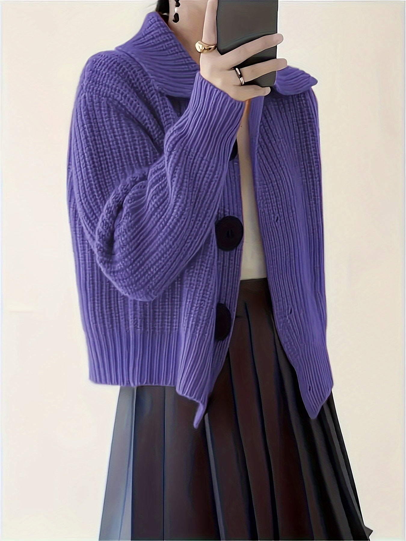 Amy – Lässiger Langarm Pullover