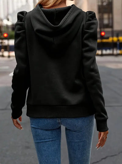 Nandita - Atmungsaktiver Langarm Kapuzenpullover