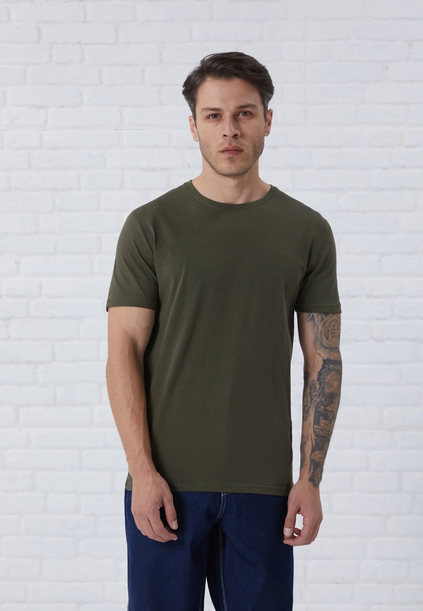 GREEN 5er-Pack - PREMIUM-FIT-SHIRTS®