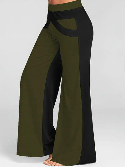 Heidi | Mühelos schicke Color-Block-Weite-Hosen
