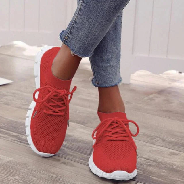 Atmungsaktive Damen Sneakers mit orthopädischer Sohle